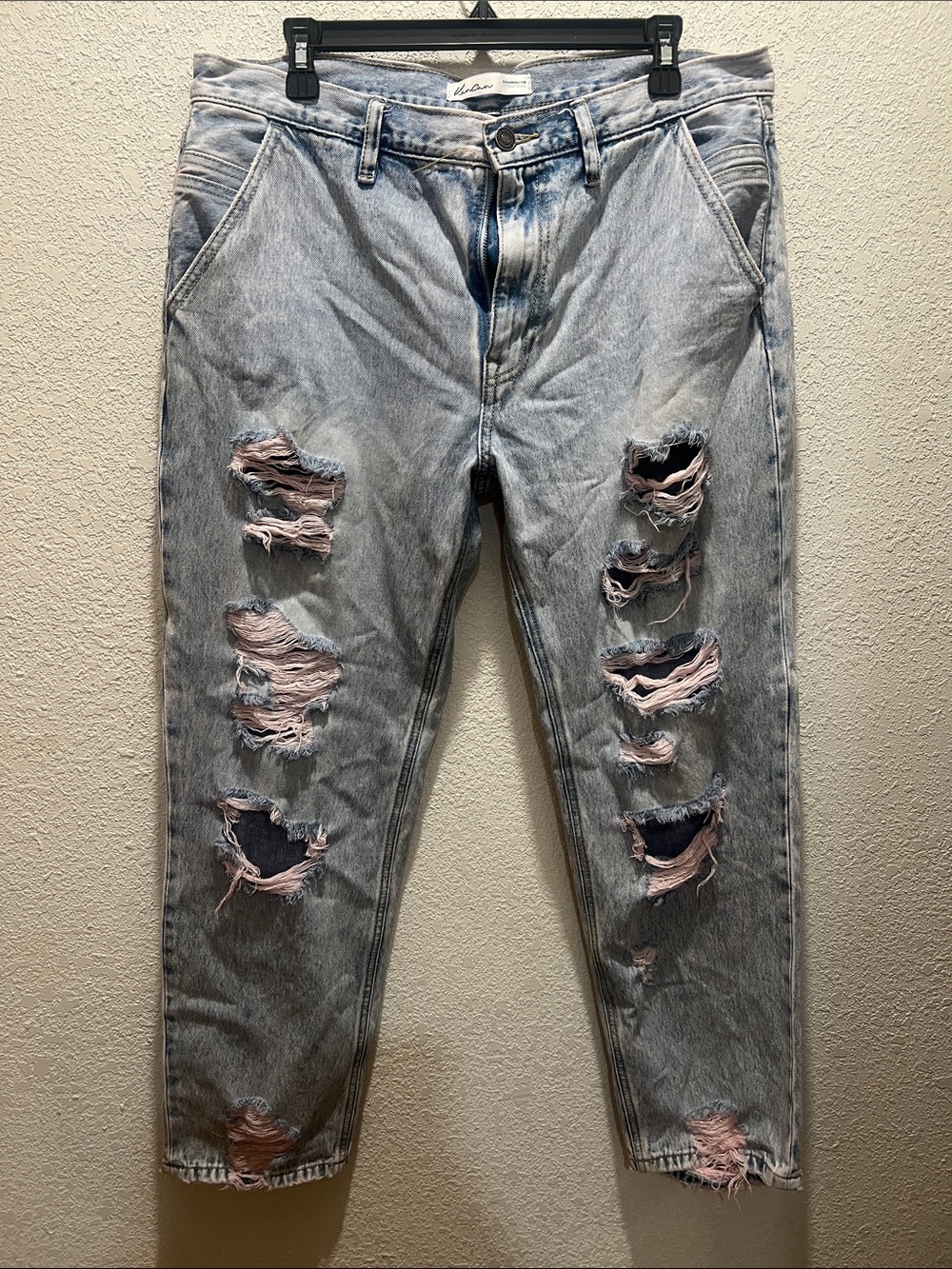 KanCan Light Blue Distressed Relaxed Women’s Jeans